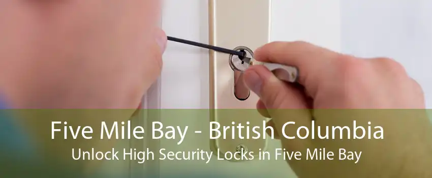 Five Mile Bay - British Columbia Unlock High Security Locks in Five Mile Bay