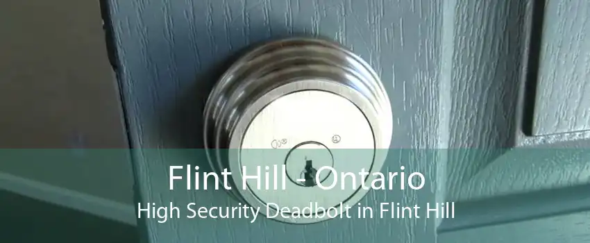 Flint Hill - Ontario High Security Deadbolt in Flint Hill