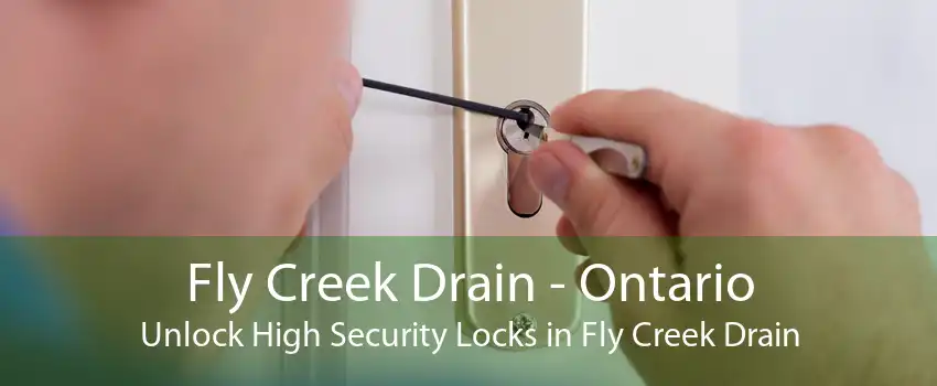 Fly Creek Drain - Ontario Unlock High Security Locks in Fly Creek Drain