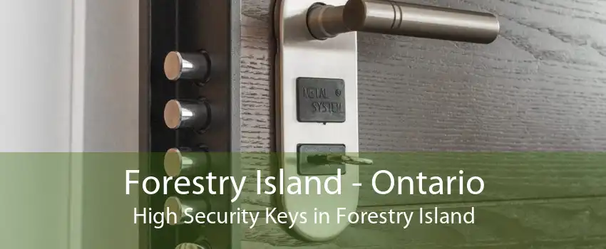 Forestry Island - Ontario High Security Keys in Forestry Island