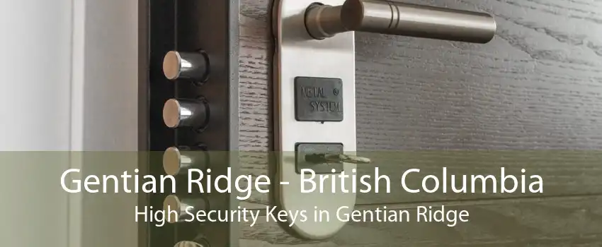Gentian Ridge - British Columbia High Security Keys in Gentian Ridge