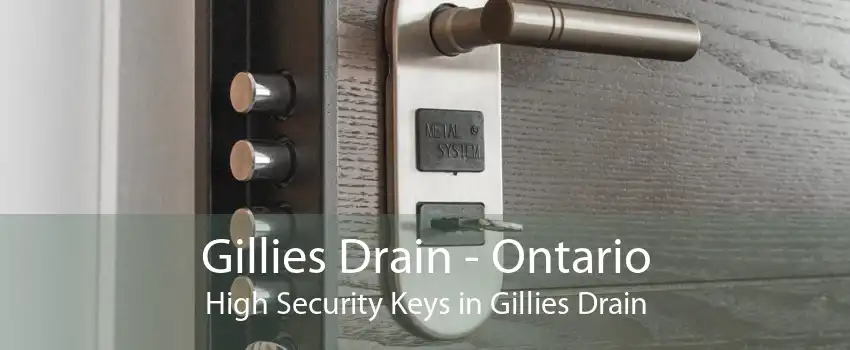 Gillies Drain - Ontario High Security Keys in Gillies Drain