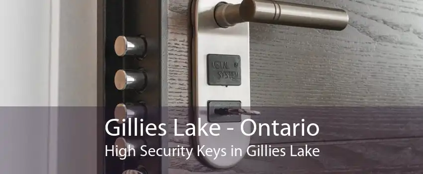 Gillies Lake - Ontario High Security Keys in Gillies Lake