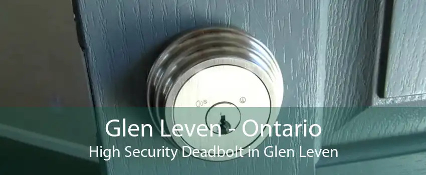Glen Leven - Ontario High Security Deadbolt in Glen Leven