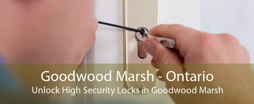 Goodwood Marsh - Ontario Unlock High Security Locks in Goodwood Marsh