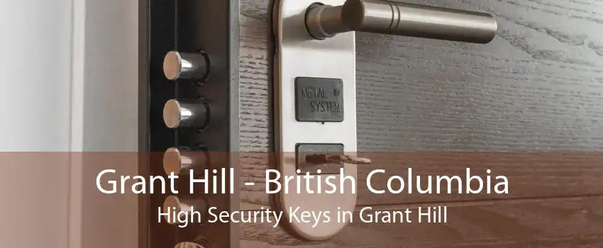 Grant Hill - British Columbia High Security Keys in Grant Hill
