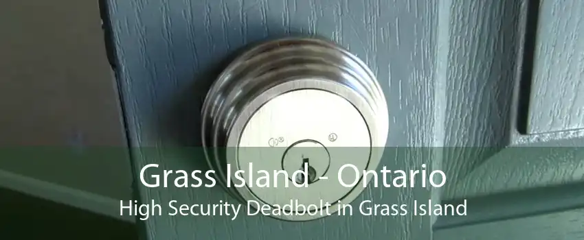Grass Island - Ontario High Security Deadbolt in Grass Island