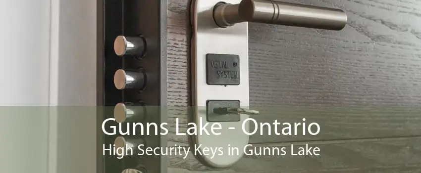 Gunns Lake - Ontario High Security Keys in Gunns Lake