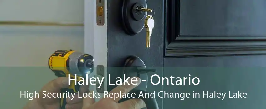 Haley Lake - Ontario High Security Locks Replace And Change in Haley Lake