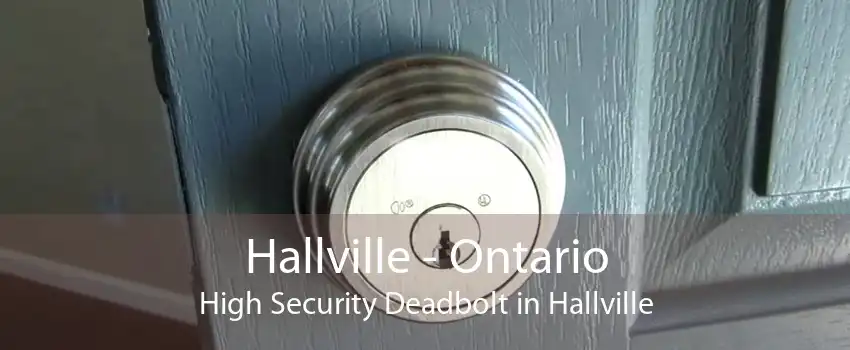 Hallville - Ontario High Security Deadbolt in Hallville