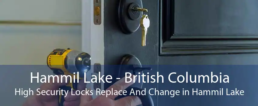 Hammil Lake - British Columbia High Security Locks Replace And Change in Hammil Lake