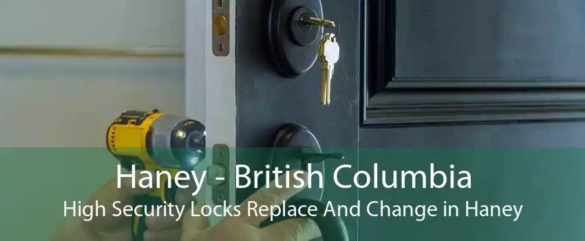 Haney - British Columbia High Security Locks Replace And Change in Haney