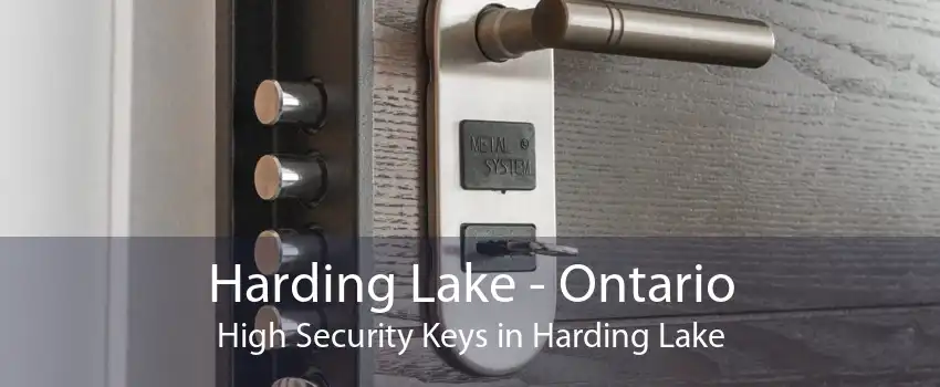 Harding Lake - Ontario High Security Keys in Harding Lake