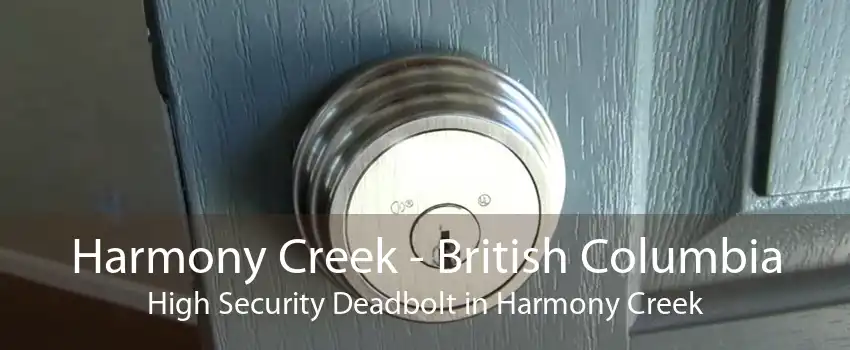 Harmony Creek - British Columbia High Security Deadbolt in Harmony Creek