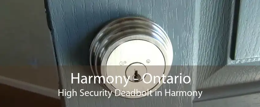 Harmony - Ontario High Security Deadbolt in Harmony