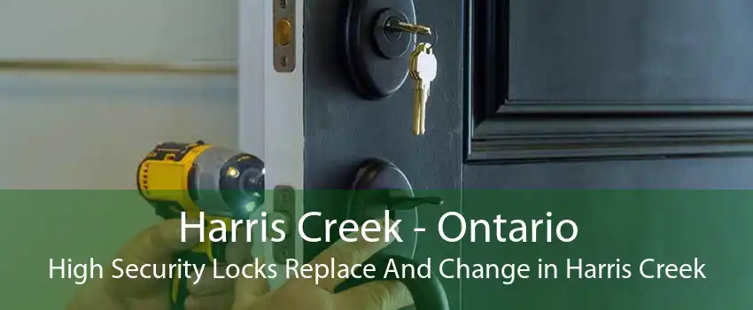 Harris Creek - Ontario High Security Locks Replace And Change in Harris Creek