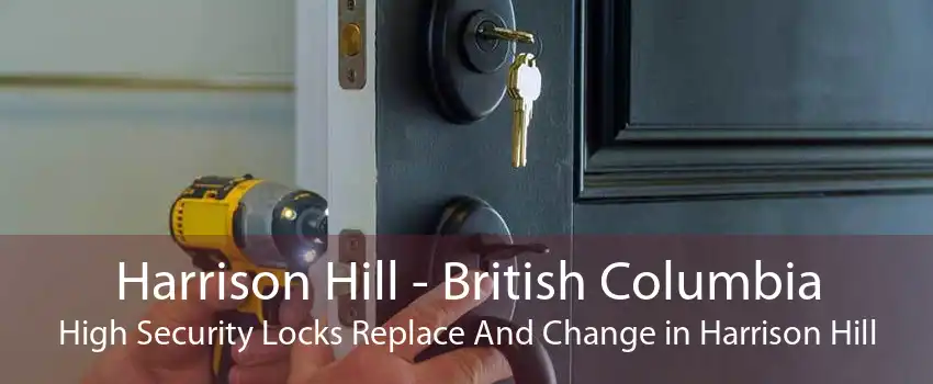 Harrison Hill - British Columbia High Security Locks Replace And Change in Harrison Hill
