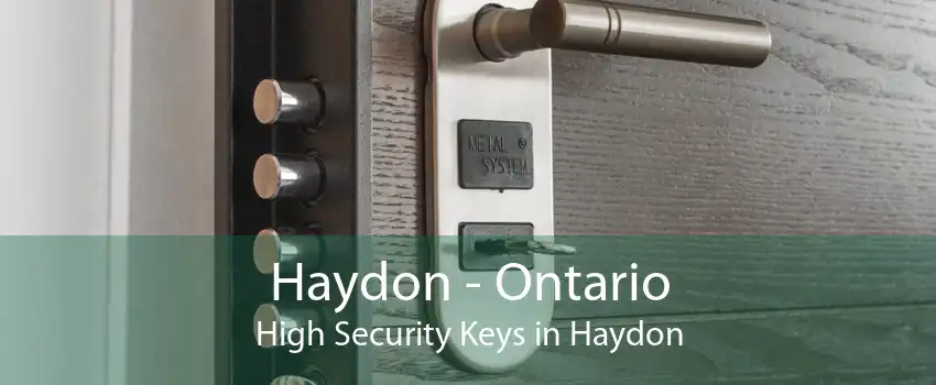 Haydon - Ontario High Security Keys in Haydon