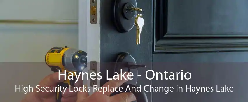 Haynes Lake - Ontario High Security Locks Replace And Change in Haynes Lake