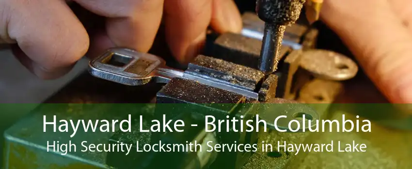 Hayward Lake - British Columbia High Security Locksmith Services in Hayward Lake