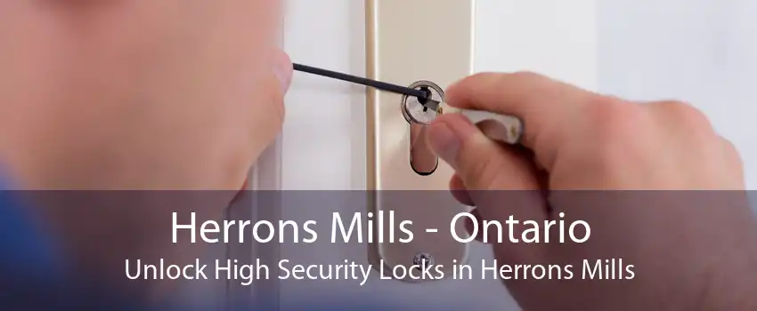 Herrons Mills - Ontario Unlock High Security Locks in Herrons Mills