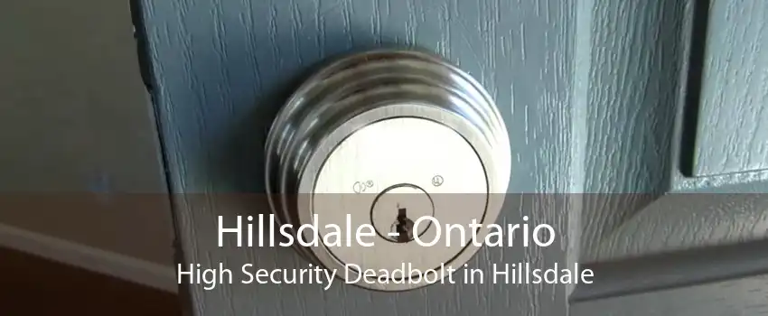 Hillsdale - Ontario High Security Deadbolt in Hillsdale