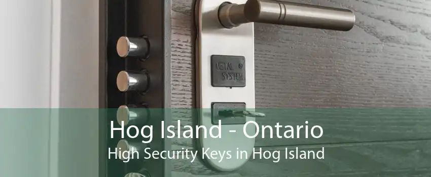 Hog Island - Ontario High Security Keys in Hog Island
