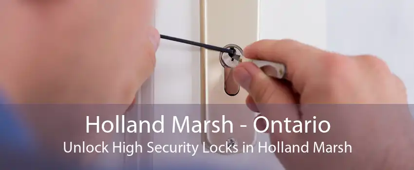 Holland Marsh - Ontario Unlock High Security Locks in Holland Marsh
