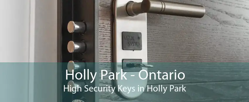 Holly Park - Ontario High Security Keys in Holly Park