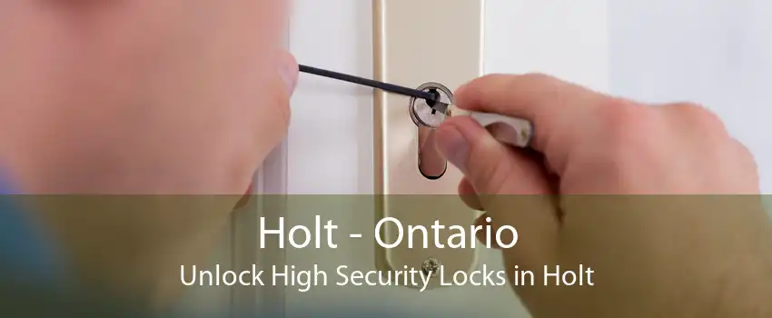 Holt - Ontario Unlock High Security Locks in Holt