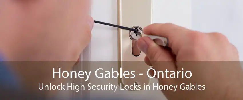 Honey Gables - Ontario Unlock High Security Locks in Honey Gables