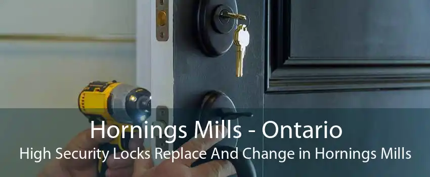 Hornings Mills - Ontario High Security Locks Replace And Change in Hornings Mills