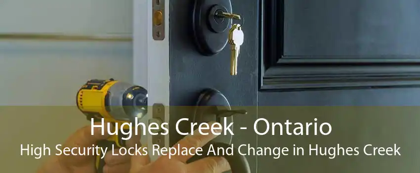 Hughes Creek - Ontario High Security Locks Replace And Change in Hughes Creek