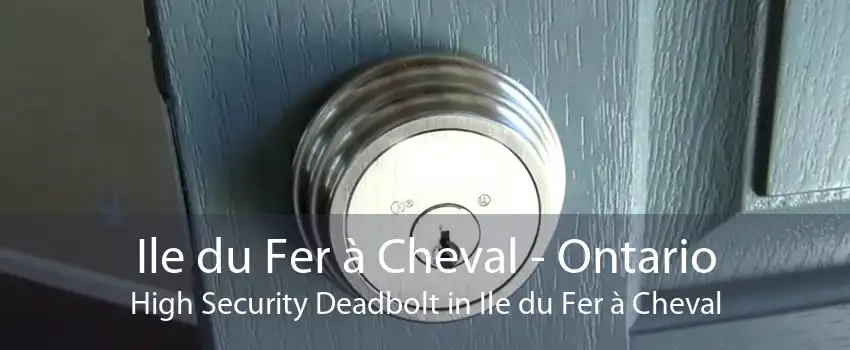 Ile du Fer à Cheval - Ontario High Security Deadbolt in Ile du Fer à Cheval