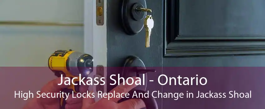Jackass Shoal - Ontario High Security Locks Replace And Change in Jackass Shoal
