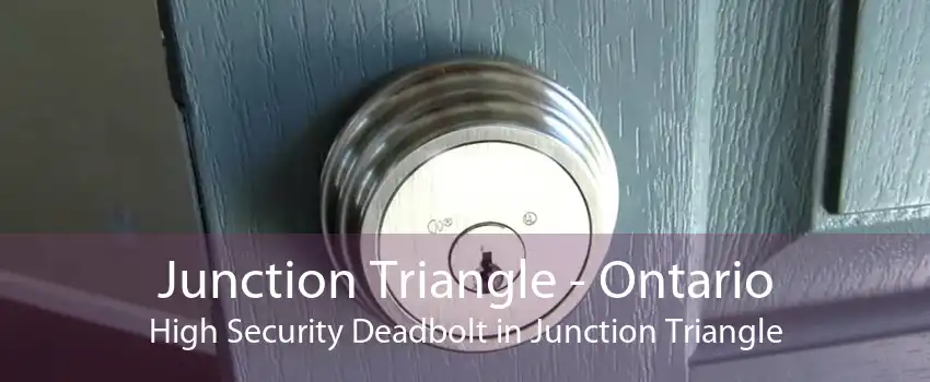Junction Triangle - Ontario High Security Deadbolt in Junction Triangle