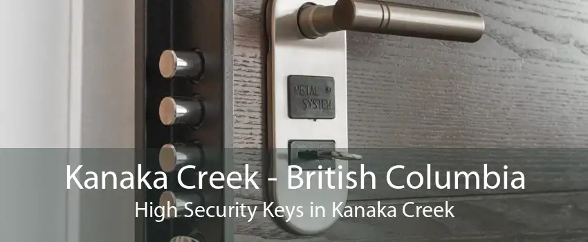 Kanaka Creek - British Columbia High Security Keys in Kanaka Creek