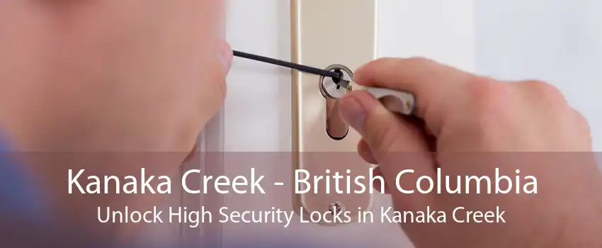Kanaka Creek - British Columbia Unlock High Security Locks in Kanaka Creek