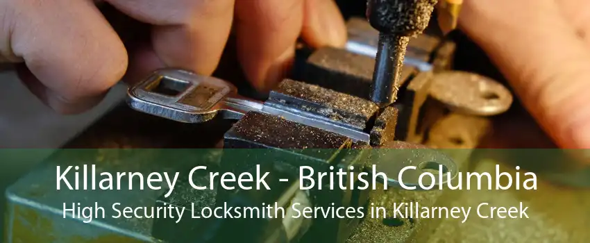 Killarney Creek - British Columbia High Security Locksmith Services in Killarney Creek