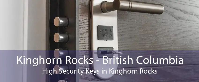 Kinghorn Rocks - British Columbia High Security Keys in Kinghorn Rocks