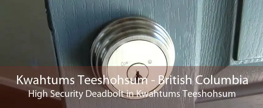 Kwahtums Teeshohsum - British Columbia High Security Deadbolt in Kwahtums Teeshohsum