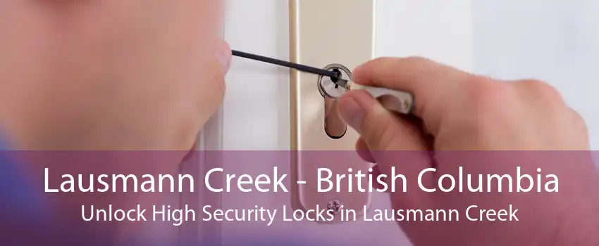 Lausmann Creek - British Columbia Unlock High Security Locks in Lausmann Creek