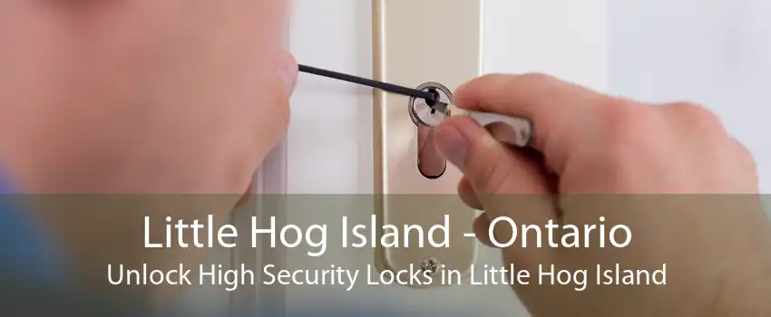 Little Hog Island - Ontario Unlock High Security Locks in Little Hog Island