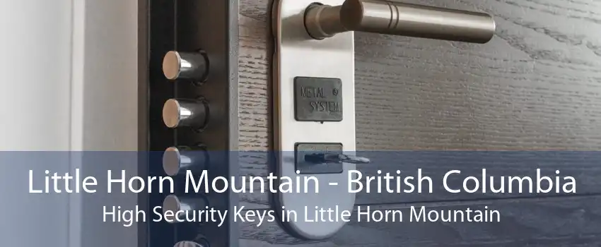 Little Horn Mountain - British Columbia High Security Keys in Little Horn Mountain