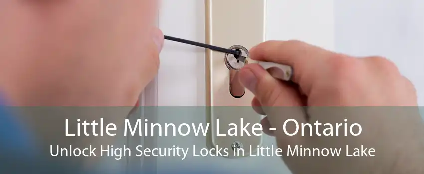 Little Minnow Lake - Ontario Unlock High Security Locks in Little Minnow Lake