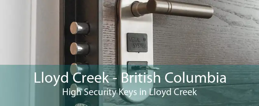 Lloyd Creek - British Columbia High Security Keys in Lloyd Creek