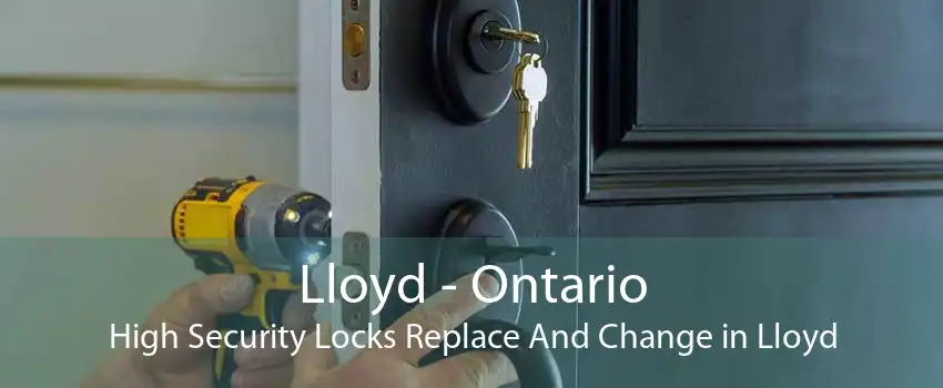 Lloyd - Ontario High Security Locks Replace And Change in Lloyd