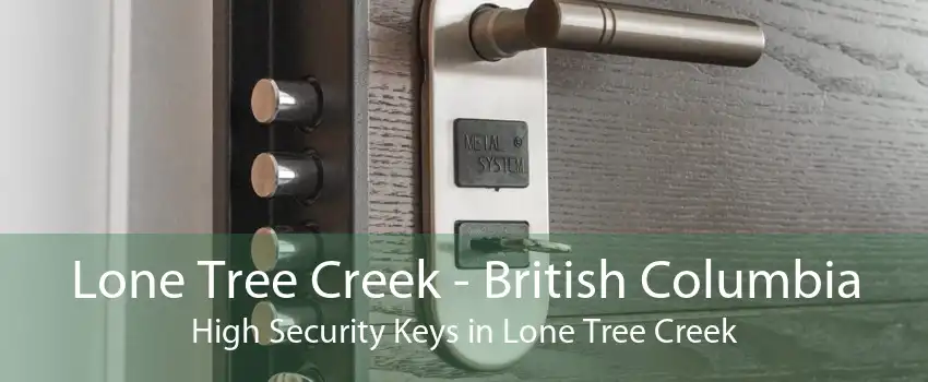 Lone Tree Creek - British Columbia High Security Keys in Lone Tree Creek