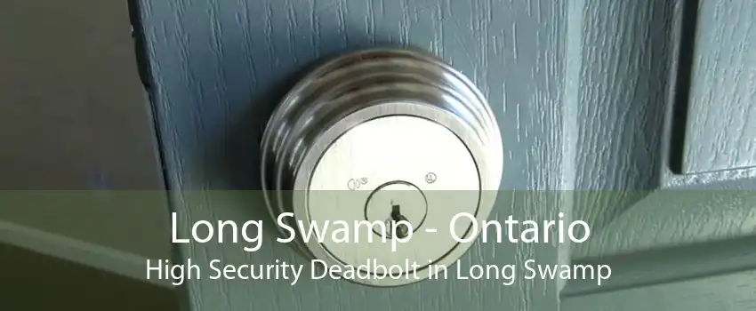 Long Swamp - Ontario High Security Deadbolt in Long Swamp