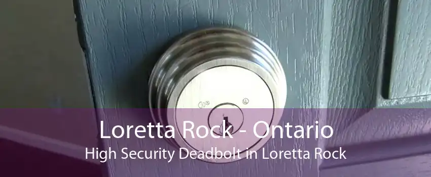 Loretta Rock - Ontario High Security Deadbolt in Loretta Rock